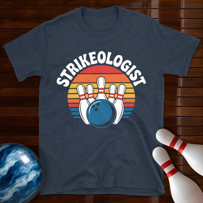 Strikeologist Retro Bowling Tee