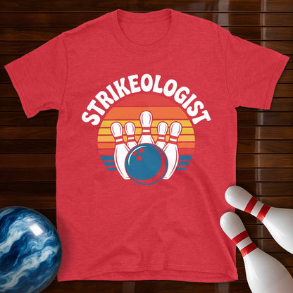 Strikeologist Retro Bowling Tee