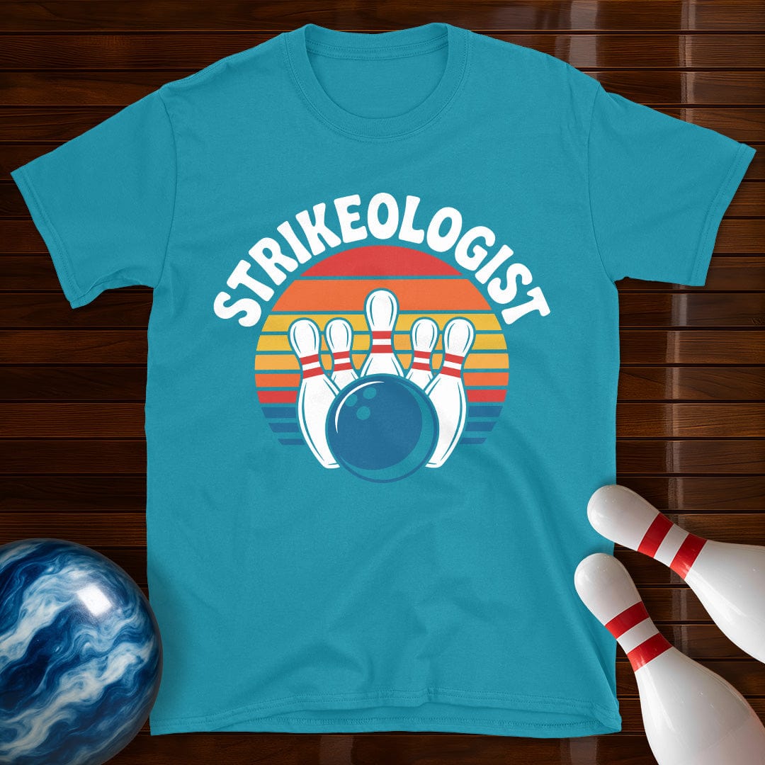 Strikeologist Retro Bowling Tee