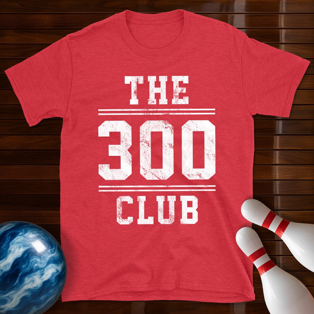 The 300 Club Perfect Bowling Game T-Shirt