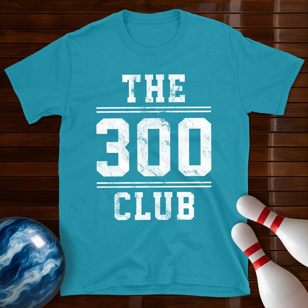 The 300 Club Perfect Bowling Game T-Shirt