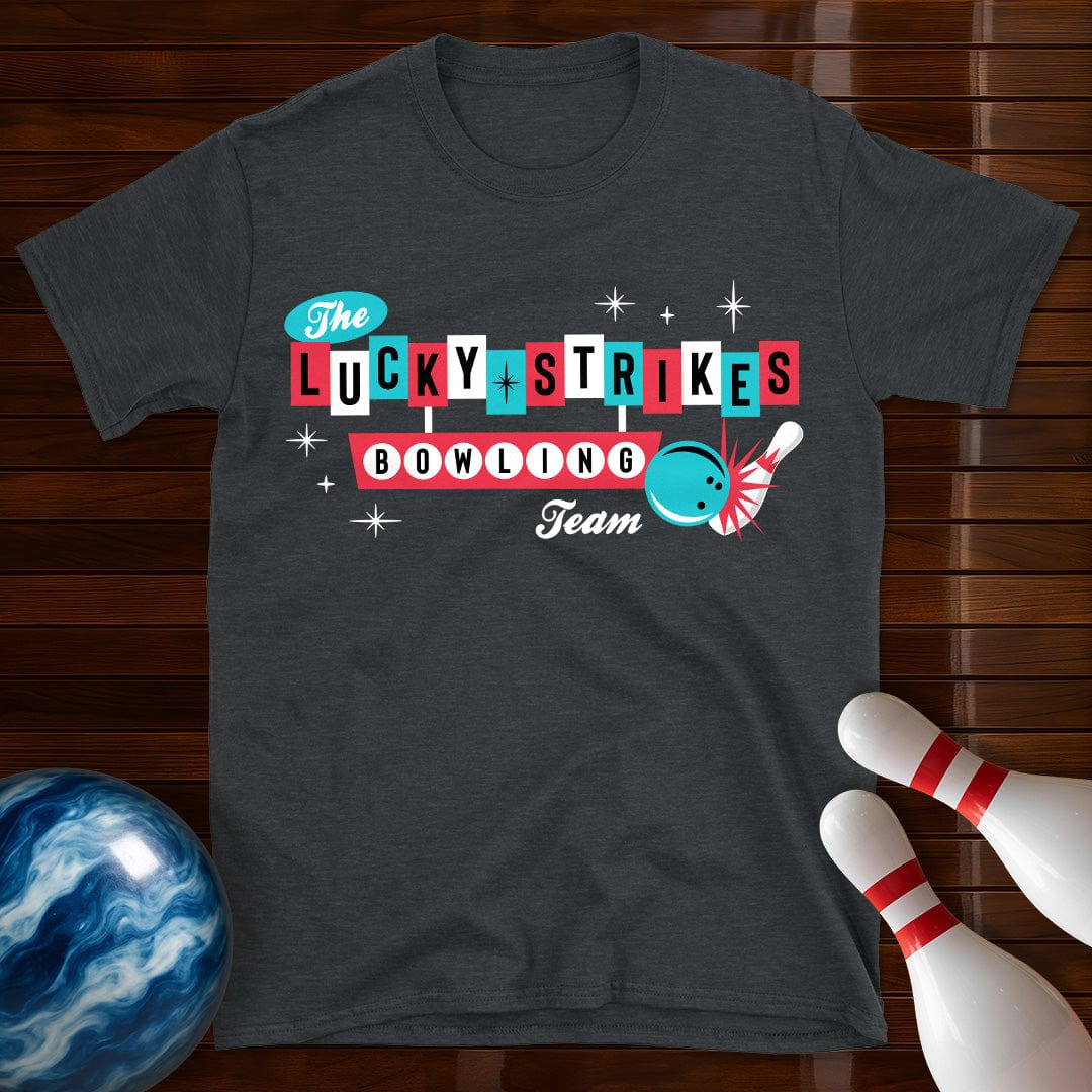 The Lucky Strikes Bowling Team T-Shirt
