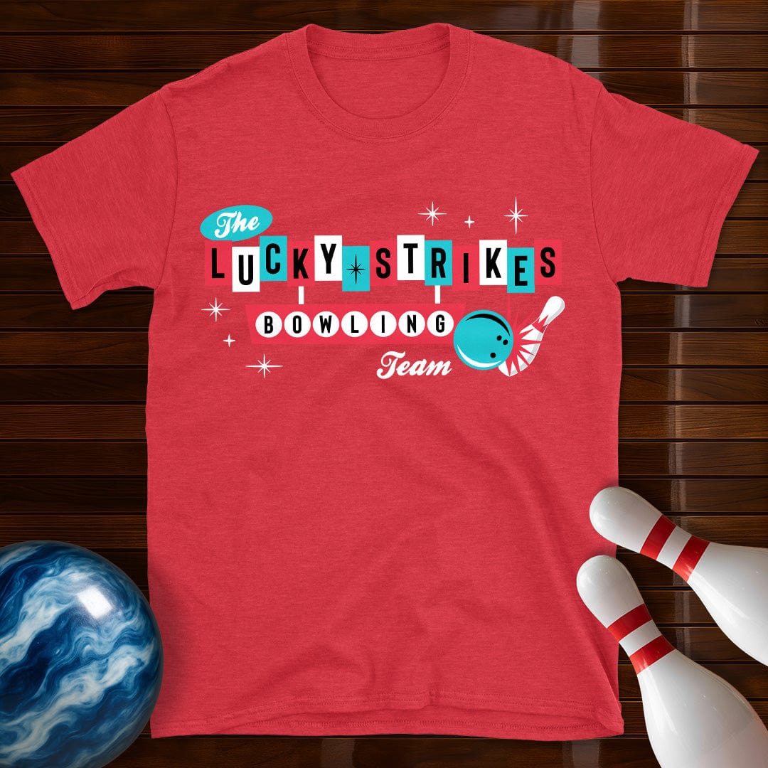 The Lucky Strikes Bowling Team T-Shirt