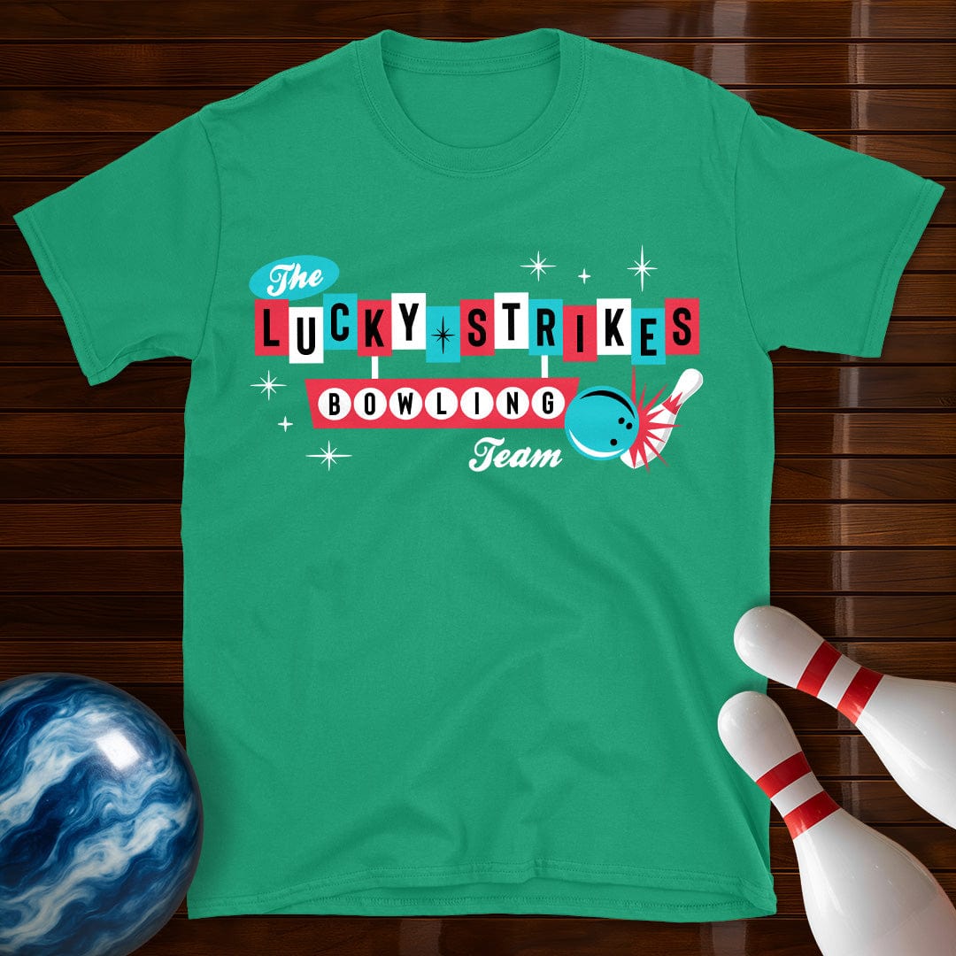 The Lucky Strikes Bowling Team T-Shirt