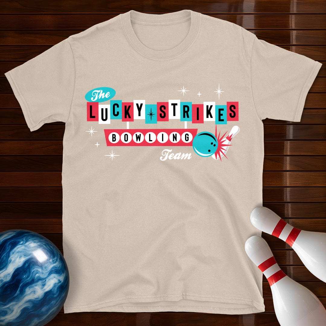 The Lucky Strikes Bowling Team T-Shirt