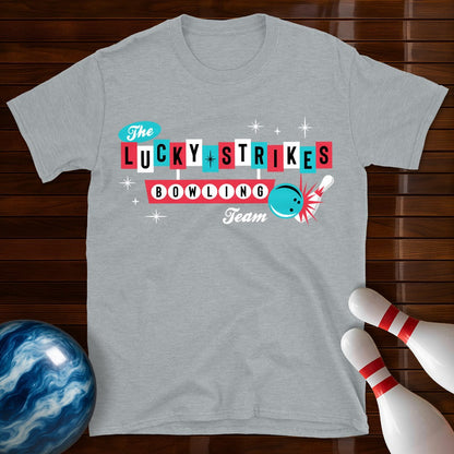 The Lucky Strikes Bowling Team T-Shirt