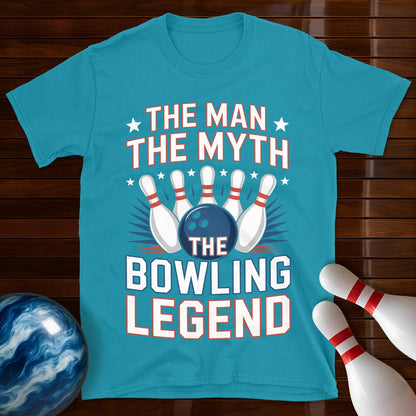 The Man The Myth The Bowling Legend Shirt