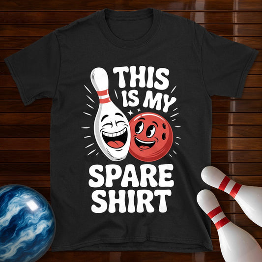 This Is My Spare Shirt Bowling T-Shirt