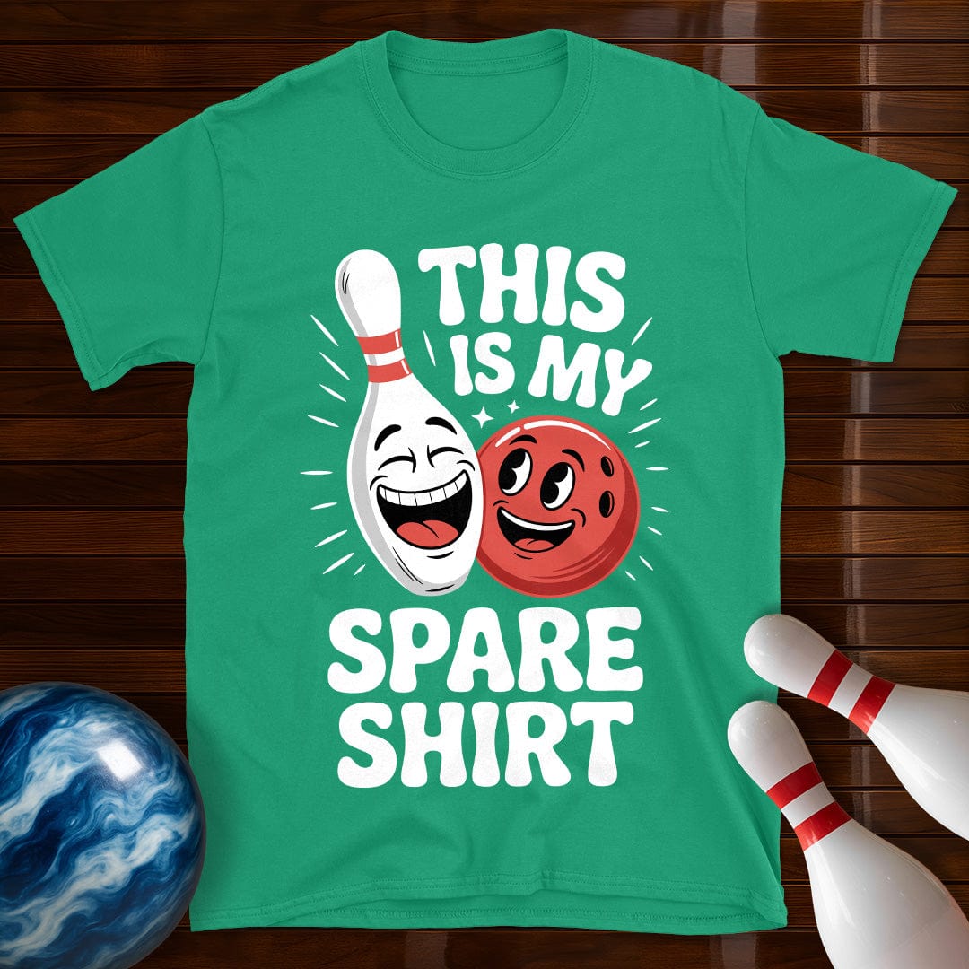 This Is My Spare Shirt Bowling T-Shirt