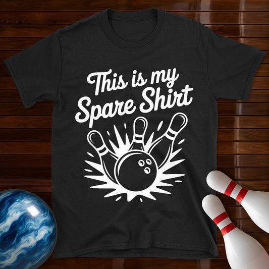 This Is My Spare Shirt Bowling Tee