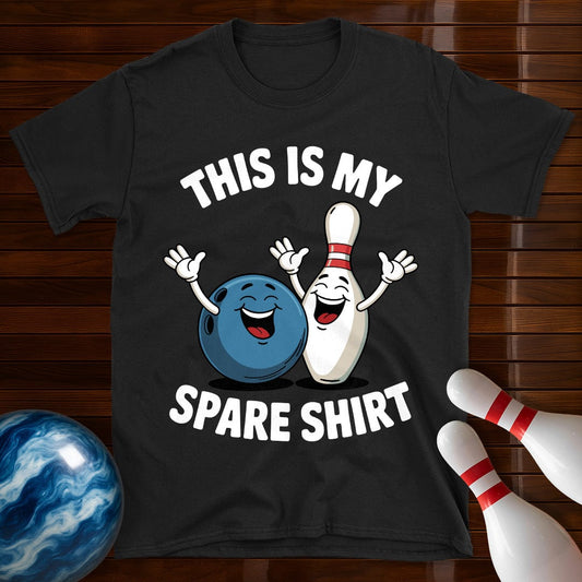 This Is My Spare Shirt Funny Bowling T-Shirt