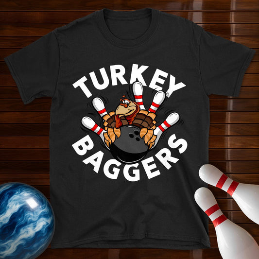Turkey Baggers Bowling T-Shirt