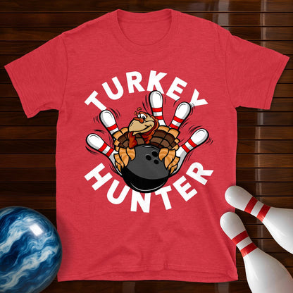 Turkey Hunter Bowling T-Shirt