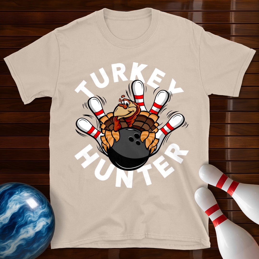 Turkey Hunter Bowling T-Shirt