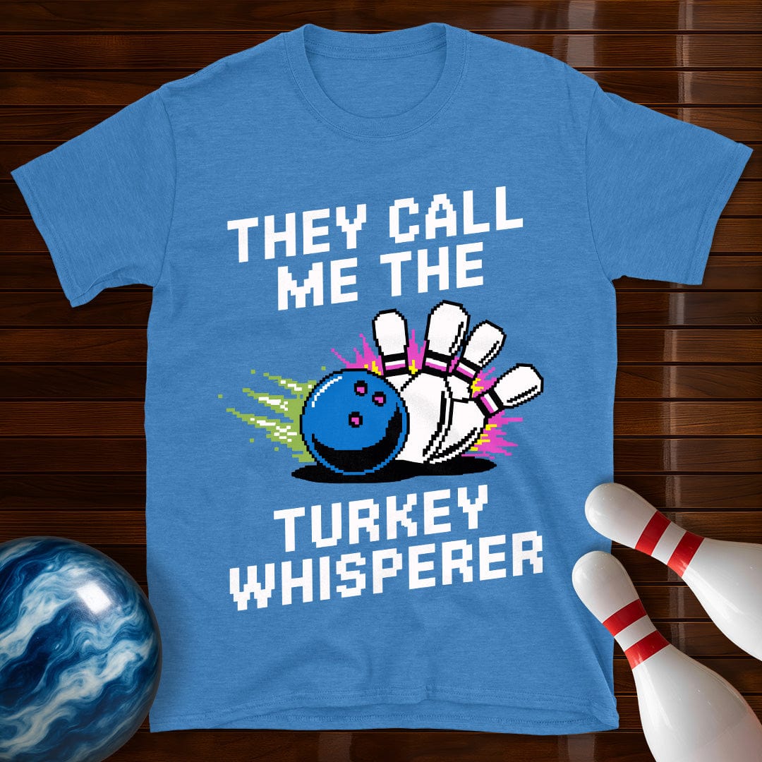 Turkey Whisperer Retro Bowling T-Shirt