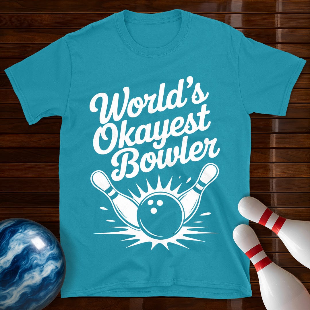 World's Okayest Bowler Tee
