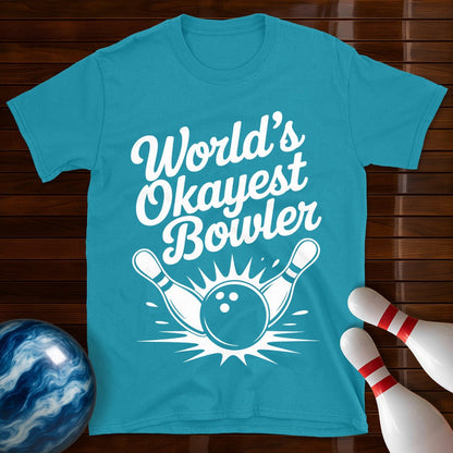 World's Okayest Bowler Tee