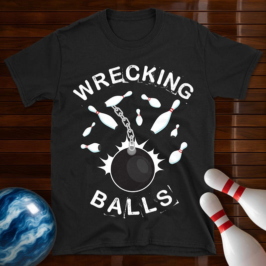 Wrecking Balls Bowling T-Shirt