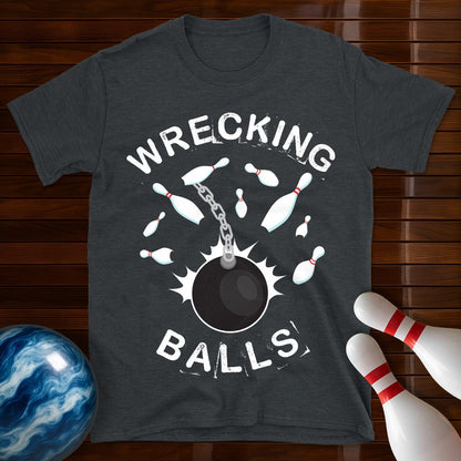 Wrecking Balls Bowling T-Shirt